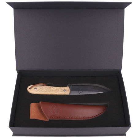 Puma Solingen Zebrano Wood Knife, Satin Finish (381011)