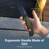Sencut Skarnax OD Green G10, Black 9Cr18MoV folding knife (S24025-2)