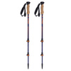 Alpinus - Monte Rosa trekking poles - navy blue and gold
