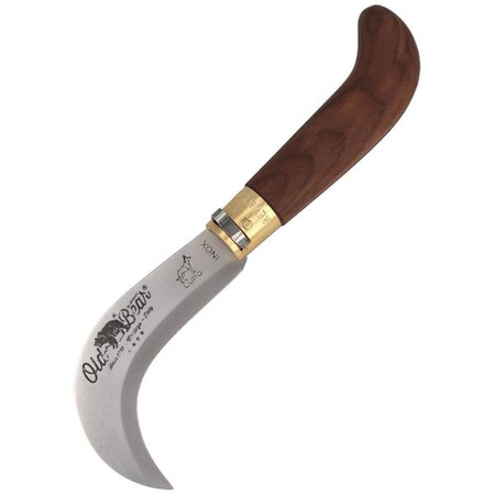 Old Bear Pruning Walnut 220mm knife (9747/21_LN)