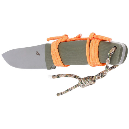 Black Fox Vesuvius Bushcraft OD Green by Alfredo Doricchi knife (BF-710)