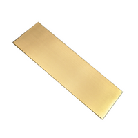 Brass - Sheet metal - 5x40x100 mm