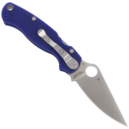 Spyderco Para Military 2 G-10 Midnight Blue CPM S110V Folding Knife - C81GPDBL2