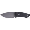 LionSteel Bushcraft G10 Black / Satin Blade knife (M1 GBK)