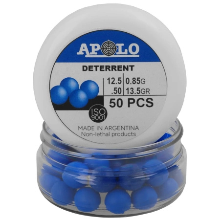 Apolo - Deterrent Poly Light polymer bullets .50 cal, 0.85 g, 50 pcs.