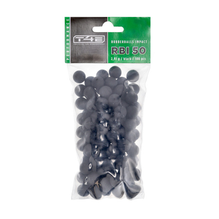 Umarex T4E Performance RBI 50 cal. rubber bullets. .50 / 100 pcs.