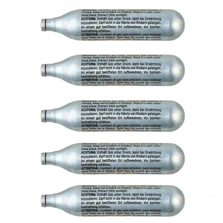 Umarex - CO2 capsule cartridge 5 pcs. 12 g preservative-cleaning