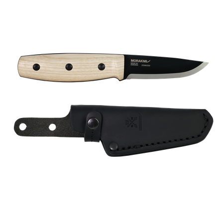 MORAKNIV - Mora Finn BlackBlade Ash Wood knife (S)