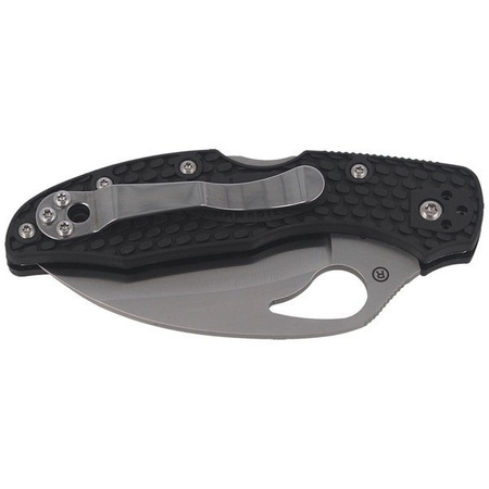 Spyderco Byrd Hawkbill FRN Black Spyder Folding Knife (BY22SBK)