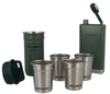 Set of 4 glasses + flask Stanley Adventure - Olive