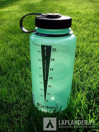 Nalgene Everyday 1L Widemouth Bidon Bottle - Glow Green Sustain