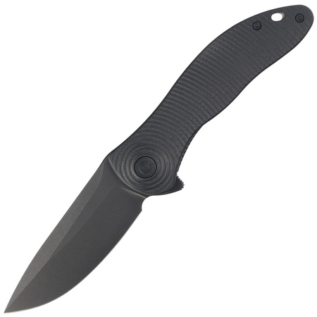 Civivi Synergy3 Black G10, Black Stonewashed Nitro-V knife by Jim O'Young (C20075D-1)