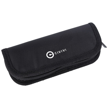 Civivi Elementum Wharncliffe Black G10, Satin Nitro-V Folding Knife (C18062AF-1)