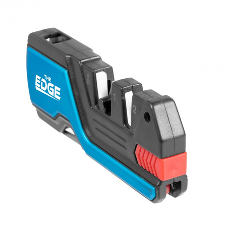 THE EDGE bushSHARP knife sharpener blue + flint