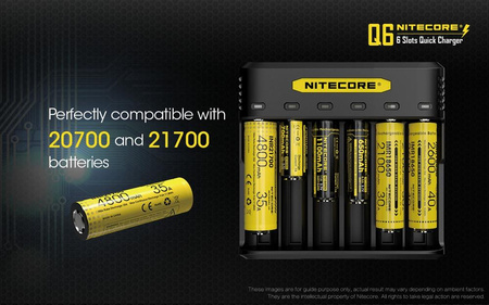 Battery charger - Nitecore Q6