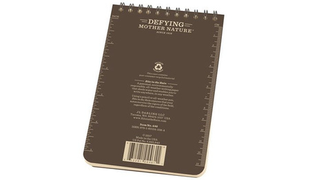 Rite in the Rain - Waterproof Notes - 4 x 6 - 446 - Flat Dark Earth