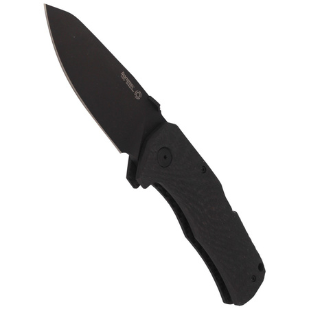 LionSteel TM1 Carbon Fiber Black / Black Blade Folding Knife (TM1 CB)