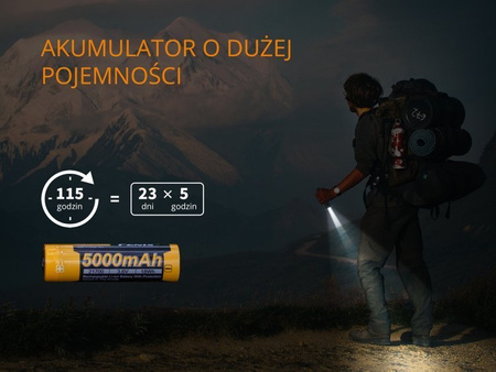 Fenix PD36R flashlight