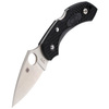 Spyderco DragonFly 2 Lightweight Black Plain Folding Knife - C28PBK2