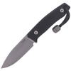 LionSteel Bushcraft G10 Black / Satin Blade knife (M1 GBK)