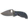 Spyderco Polestar G-10 Grey / BD1 Plain Folding Knife - C220GPGY