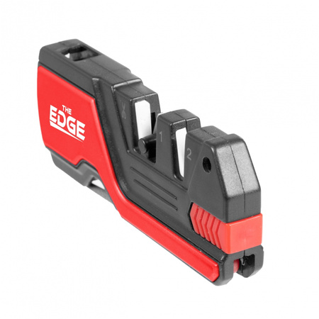 THE EDGE bushSHARP knife sharpener red + flint