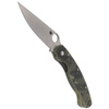 Spyderco Military Model G-10 Camo Plain Folding Knife - C36GPCMO