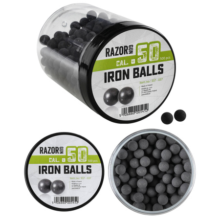 RazorGun - Metal-rubber bullets cal. .50 / 500 pcs. for Umarex HDR50
