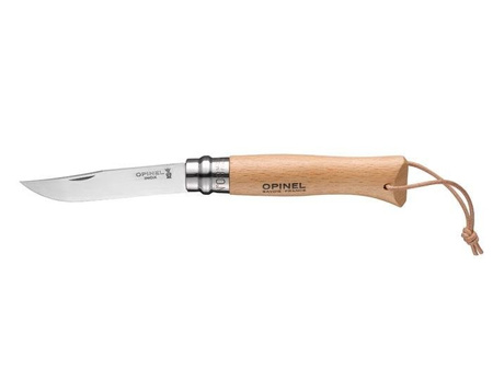 Opinel 8 Inox Adventure knife with thong