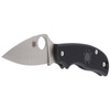 Spyderco Urban Lightweight Black Plain Folding Knife - C127PBK