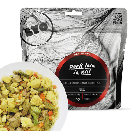 Lyo Food Expedition - Freeze-dried food ration - Pork loin in dill sauce with potatoes 500g