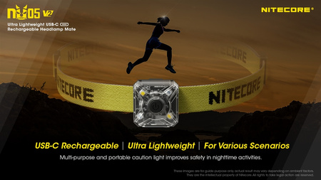 Nitecore NU05 V2 headlamp flashlight