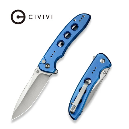 Civivi Hyperpulse Blue Aluminum, Satin 14C28N (C23087A-2)