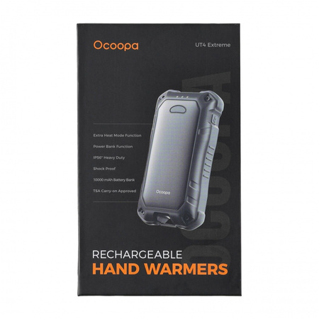 Ocoopa - UT4 Extreme black electronic hand warmer