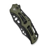 Civivi Biophase Black Aluminum / OD Green G10, Black Stonewashed Nitro-V Folding Knife (C23083C-2)