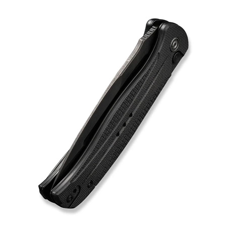 Civivi Incindie Black G10 Folding Knife, Black Stonewashed (C23053-1)