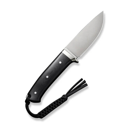 Civivi Cloud Peak Black G10, Satin Nitro-V knife (C23044-1)