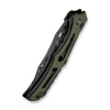 Civivi Biophase Black Aluminum / OD Green G10, Black Stonewashed Nitro-V Folding Knife (C23083C-2)
