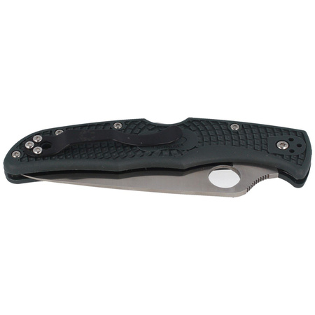 Spyderco Endura 4 FRN British Racing Green ZDP-189 Plain Folding Knife (C10PGRE)