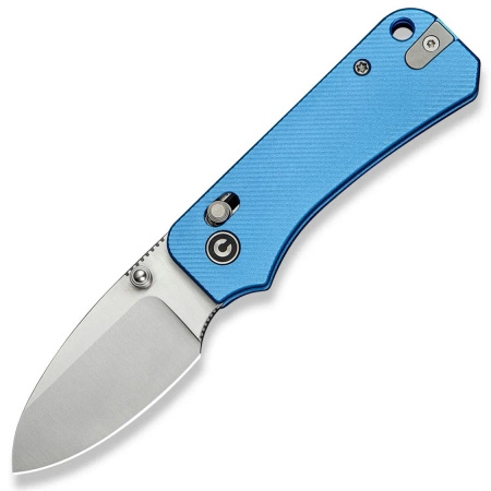 CIVIVI Baby Banter 2 Knife Blue Aluminum, Satin Nitro-V by Ben Petersen (C23074-1)