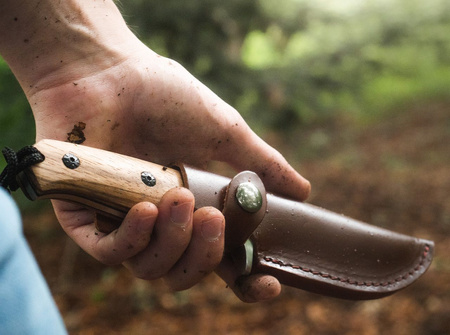 Boker Magnum - Zebra Drop Knife