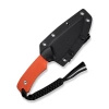 CIVIVI Gander Orange G10 knife, Satin 14C28N by Matt Gentry (C24058B-1)