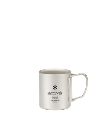 Titanium Mug - Snow Peak Titanium Double Mug 300