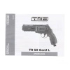 T4E TR 50L Gen 2 caliber rubber bullet revolver. .50 CO2