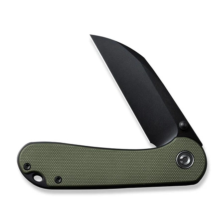 Civivi Elementum Wharncliffe OD Green G10, Black Nitro-V Folding Knife (C18062AF-2)