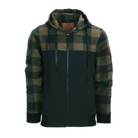 Outdoor Lumbershell Jacket - Black/Olive