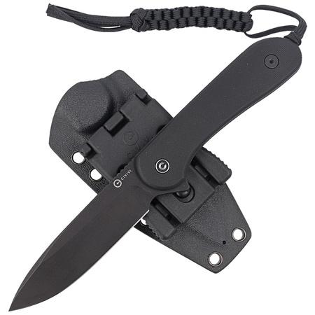 CIVIVI Elementum Fixed Black G10 knife, Black Stonewashed (C2105A)