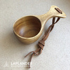 Kuksa - medium with handle - Handmade