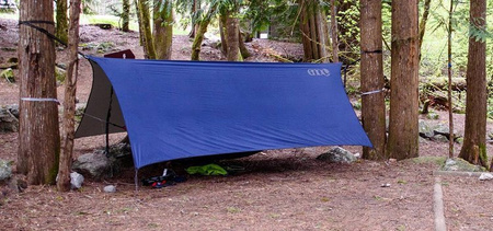 Tarp - camping sheet - ENO ProFly Rain Tarp - Grey