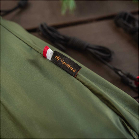 TigerWood - Dragonfly V1 Long hammock with mosquito net - green